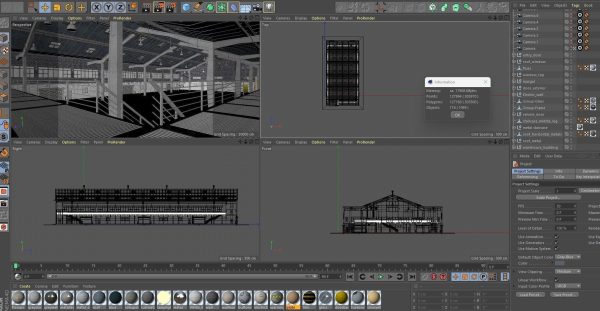 Warehouse interior and exterior 2
