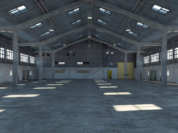 Warehouse interior and exterior 2