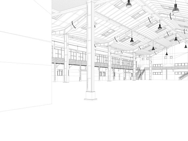 Warehouse interior and exterior 2