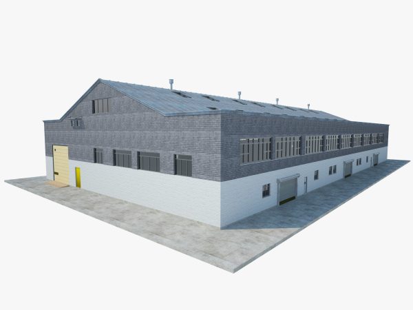 Warehouse interior and exterior 2
