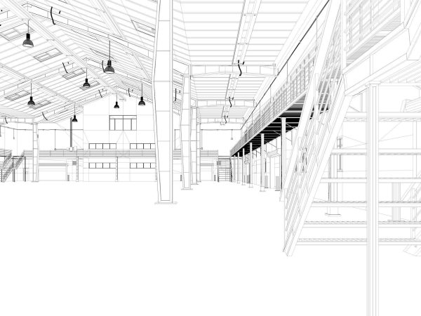 Warehouse interior and exterior 2
