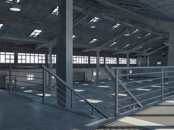 Warehouse interior and exterior 2