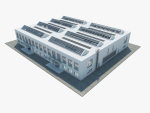 Warehouse interior and exterior