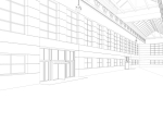 Warehouse interior and exterior