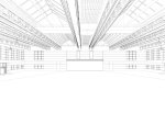 Warehouse interior and exterior