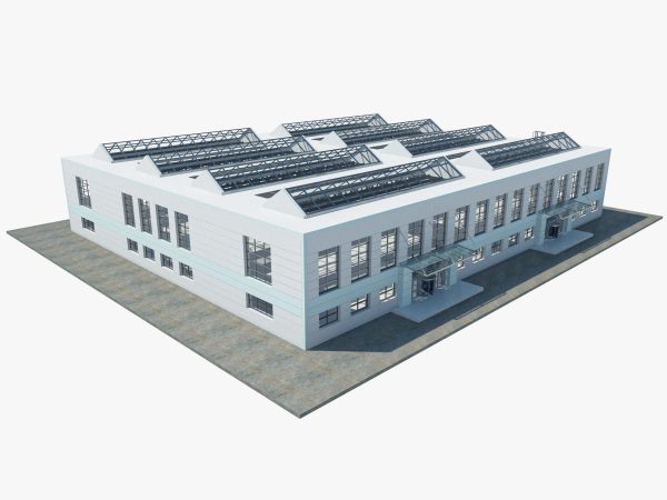 Warehouse interior and exterior