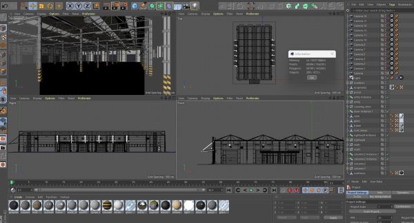 Warehouse Logistic 3 interior and exterior