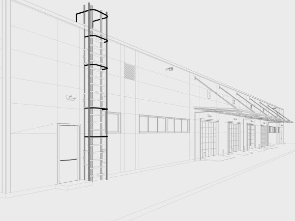 Warehouse Logistic 3 interior and exterior