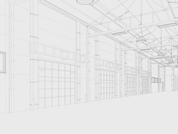 Warehouse Logistic 3 interior and exterior