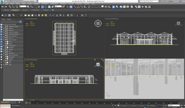 Warehouse Logistic 3 interior and exterior
