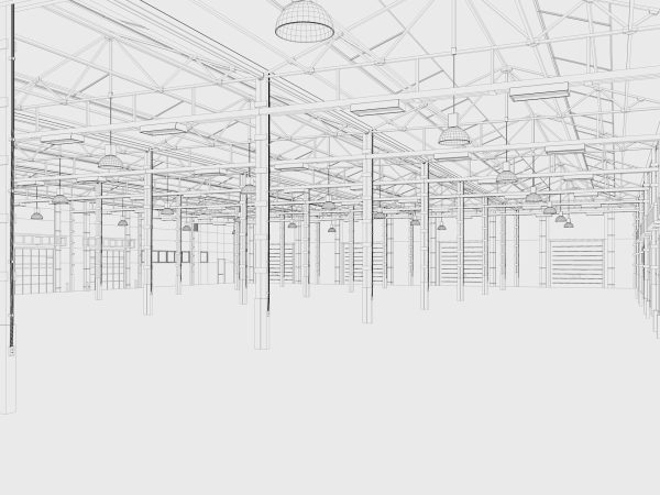 Warehouse Logistic 3 interior and exterior