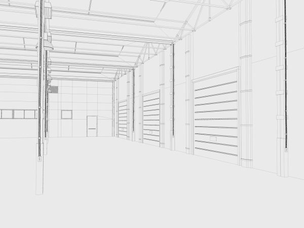 Warehouse Logistic 3 interior and exterior
