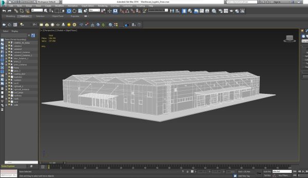 Warehouse Logistic 3 interior and exterior