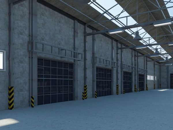 Warehouse Logistic 3 interior and exterior
