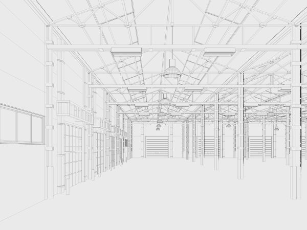 Warehouse Logistic 3 interior and exterior