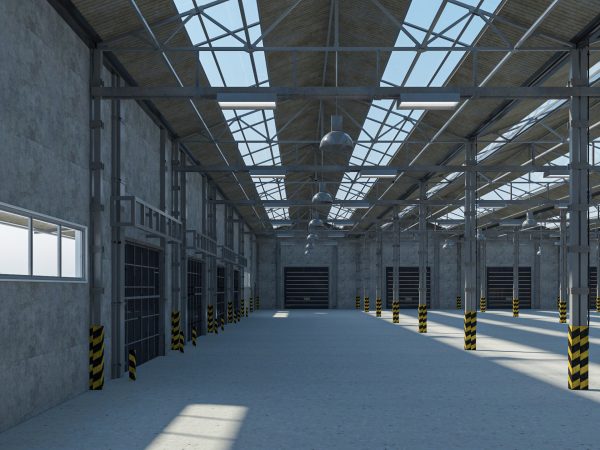 Warehouse Logistic 3 interior and exterior