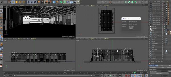 Warehouse Logistic 4 interior and exterior