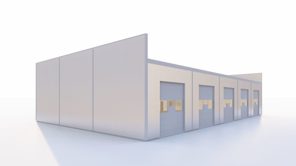 Warehouse model 2 different sizes - archicad skp and more