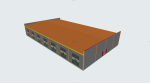 Warehouse model 2 different sizes - archicad skp and more