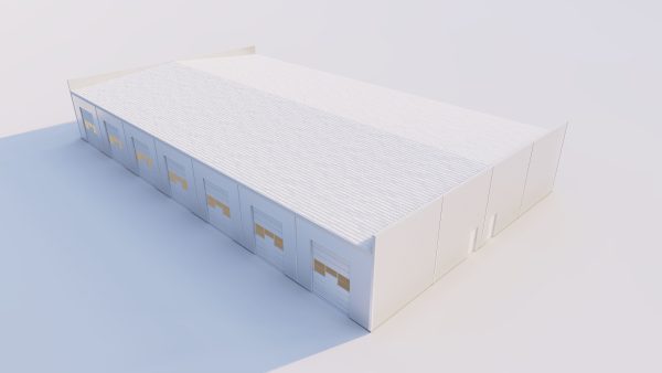 Warehouse model 2 different sizes - archicad skp and more