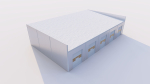 Warehouse model 2 different sizes - archicad skp and more