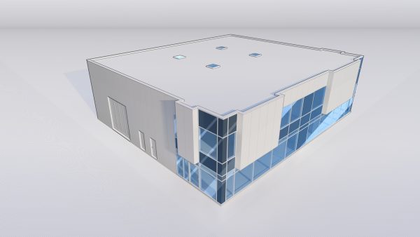 Warehouse model skp archicad Lumion 12
