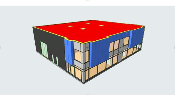 Warehouse model skp archicad Lumion 12