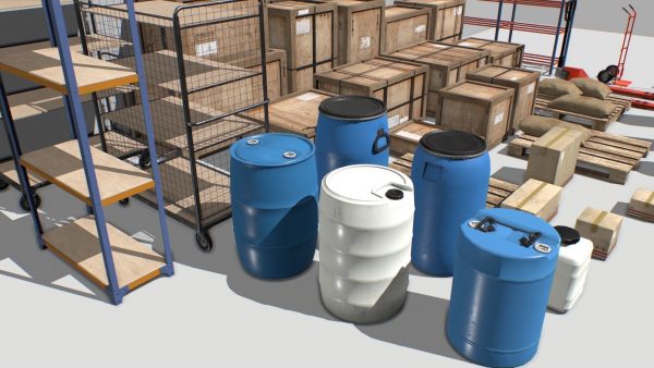 Warehouse Props Pack 1 unreal asset