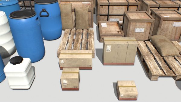Warehouse Props Pack 1 unreal asset