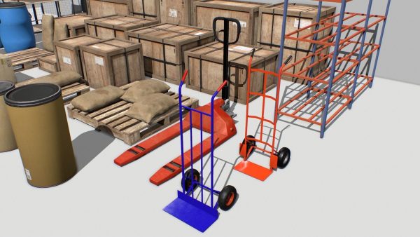 Warehouse Props Pack 1 unreal asset