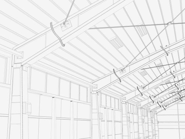 Warehouse White Office