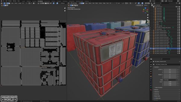 Water IBC Container