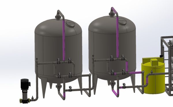 Water treating equipment