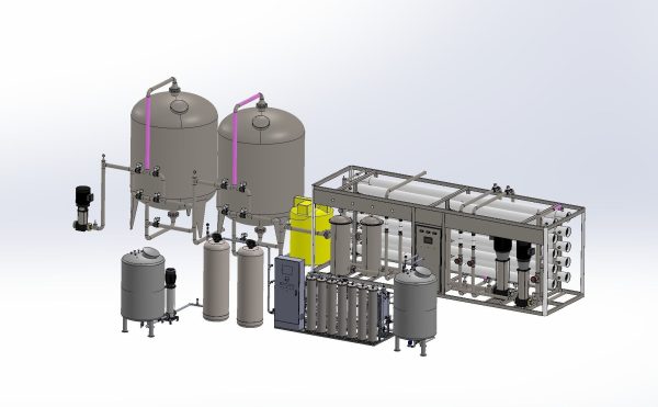 Water treating equipment