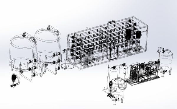 Water treating equipment