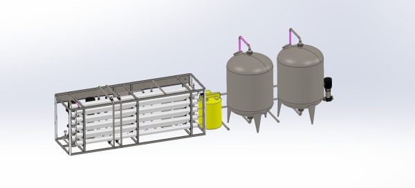 Water treating equipment