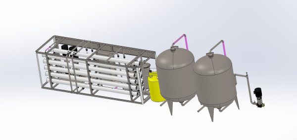 Water treating equipment
