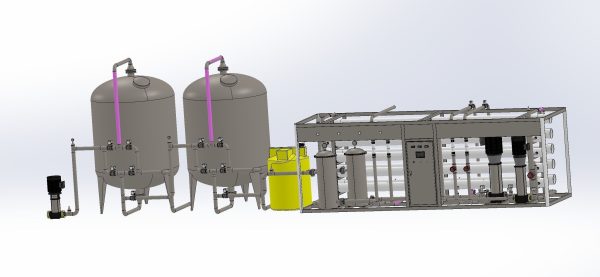 Water treating equipment