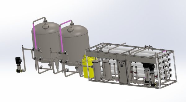 Water treating equipment