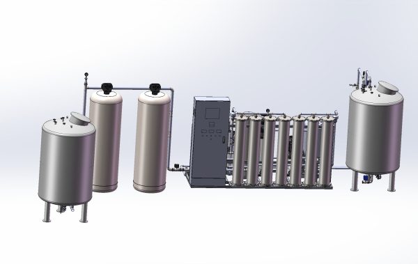 Water treating equipment