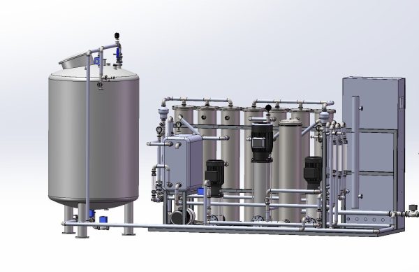 Water treating equipment