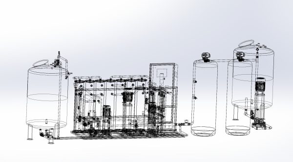 Water treating equipment