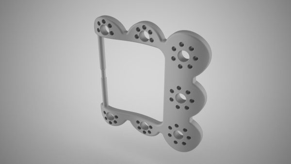 Wavy Sun Belt Buckle