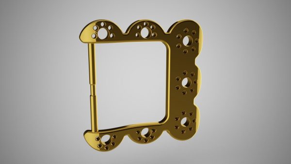 Wavy Sun Belt Buckle