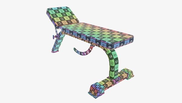 Weight flat bench adjustable 02