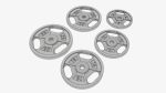 Weight plate set 05