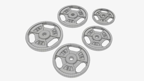 Weight plate set 05
