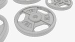 Weight plate set 05