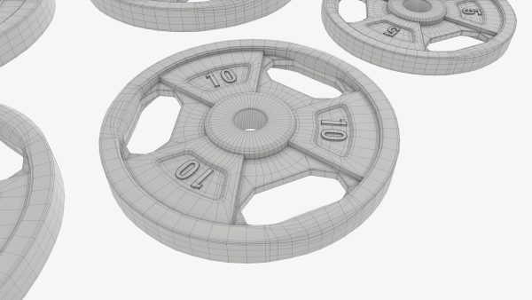 Weight plate set 05