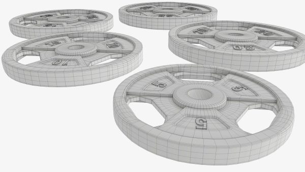 Weight plate set 05